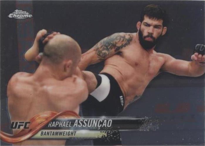 2018 Topps Chrome UFC - Raphael Assuncao #63