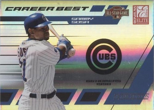 2004 Donruss Elite Extra Edition - Sammy Sosa #CB-21