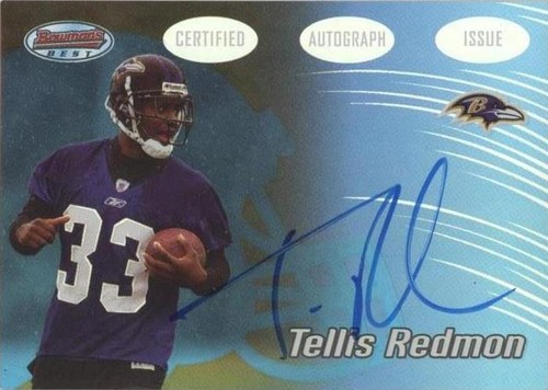 2002 Bowman's Best Tellis Redmon #164