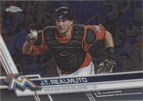 2017 Topps Chrome - J.T. Realmuto #191