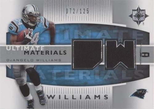 2007 Ultimate Collection DeAngelo Williams #UM-DW
