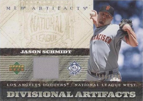 2007 Upper Deck Artifacts - Jason Schmidt #DA-JS