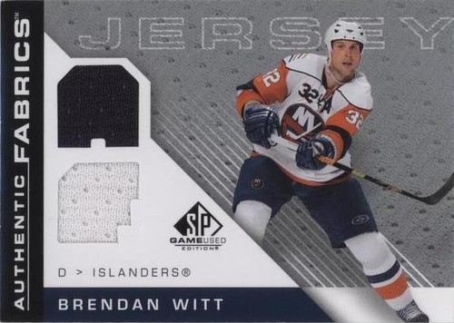 2007-08 SP Game Used Edition - Brendan Witt #AF-BW
