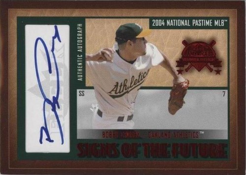 2004 Fleer National Pastime - Bobby Crosby #SF-BC