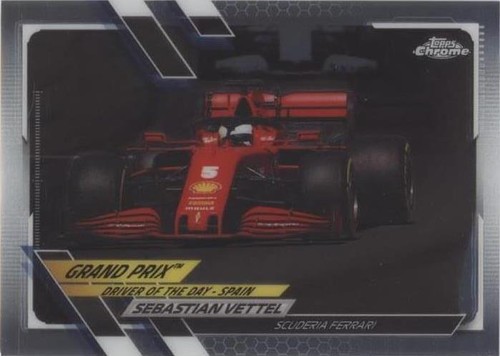 2021 Topps Chrome Formula 1 - Sebastian Vettel #165