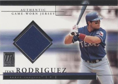 2002 Topps Reserve - Ivan Rodriguez #TRJ-IR