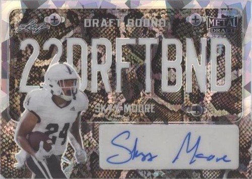 2022 Leaf Metal Draft Skyy Moore #DB-SM1