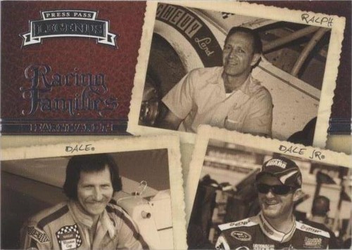 2009 Press Pass Legends - Dale Earnhardt Dale Earnhardt Jr. Ralph Earnhardt #58