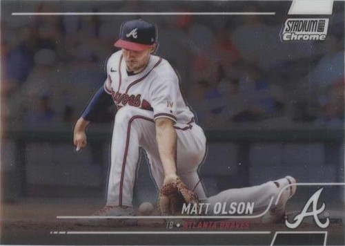2022 Topps Stadium Club Chrome - Matt Olson #54
