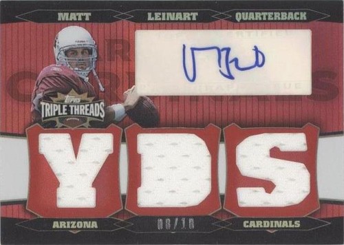 2006 Topps Triple Threads Matt Leinart #TTRA-15