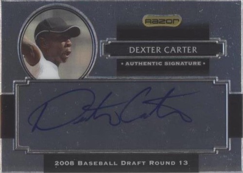 2008 Razor Signature Series Metal - Dexter Carter #AU-DXC