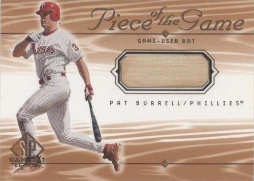 2001 SP Game Bat Edition - Pat Burrell #PB