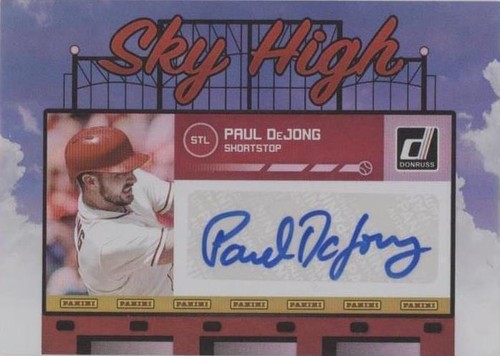2020 Panini Donruss - Paul DeJong #SHS-PD