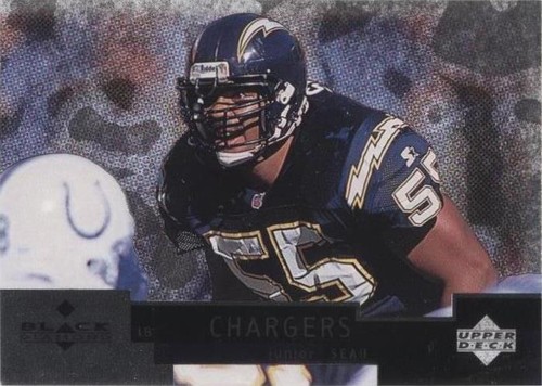 1998 Upper Deck Black Diamond Junior Seau #70
