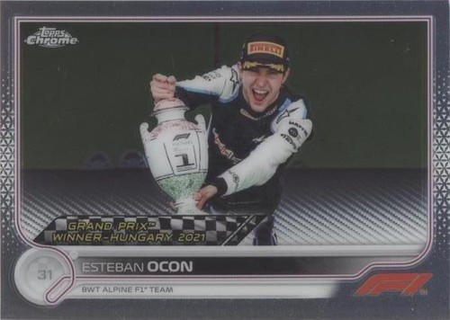 2022 Topps Chrome Formula 1 - Esteban Ocon #161