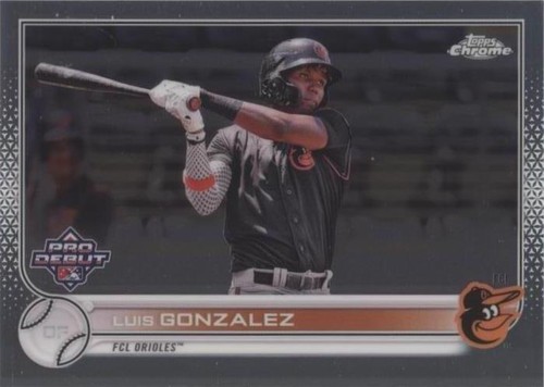 2022 Topps Pro Debut - Luis Gonzalez #PDC-182