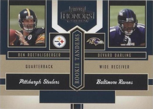 2004 Playoff Honors Ben Roethlisberger Devard Darling #RT-7