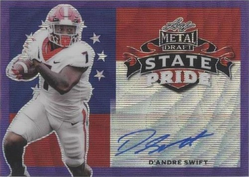 2020 Leaf Metal Draft D'Andre Swift #SP-DS1