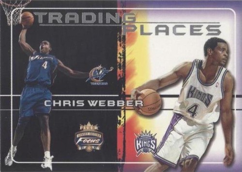 2001-02 Fleer Focus Jersey Edition - Chris Webber #13 TP