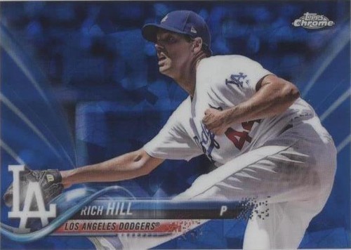 2018 Topps Chrome Sapphire Edition - Rich Hill #121