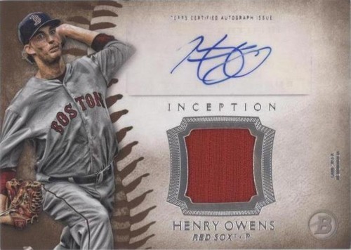 2015 Bowman Inception - Henry Owens #IAR-HO