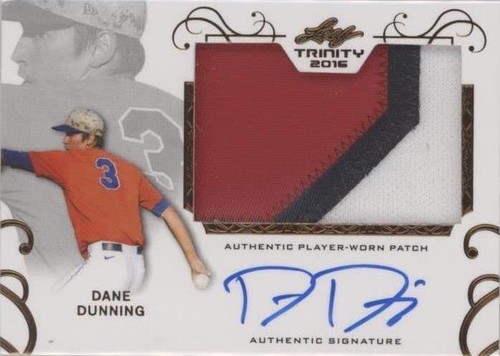 2016 Leaf Trinity - Dane Dunning #PA-DD1