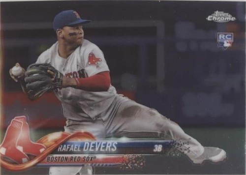スポーツ選手 2018 Topps Throwback Rafael Devers PSA 9 MLB Rafael Devers Signed Trading Cards, Collectible Rafael