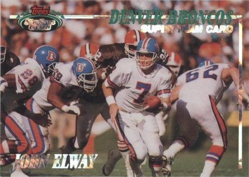 1993 Topps Stadium Club John Elway #DB