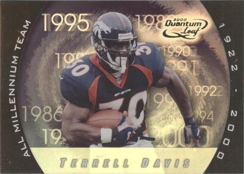 2000 Quantum Leaf Terrell Davis #AMT-TD