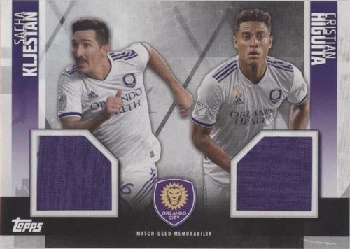 2019 Topps MLS Cristian Higuita Sacha Kljestan #DR-KH
