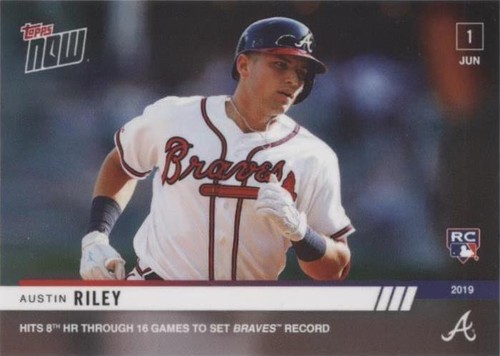 2019 Topps Now - Austin Riley #311