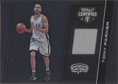 2016-17 Panini Totally Certified #60 Tony Parker NM-MT Spurs J2M