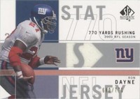 2001 SP Authentic Ron Dayne #SP-RD