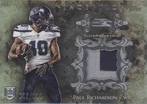 2014 Topps Inception Paul Richardson #RP-PR