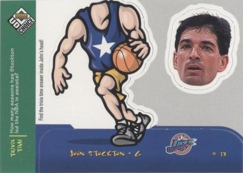 1998-99 Upper Deck UD Choice - John Stockton #27