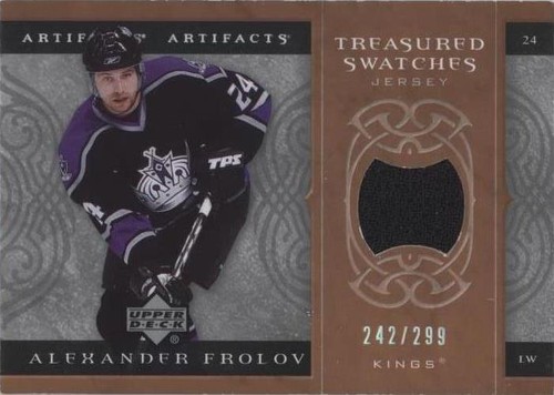 2007-08 Upper Deck Artifacts - Alex Frolov #TS-AF