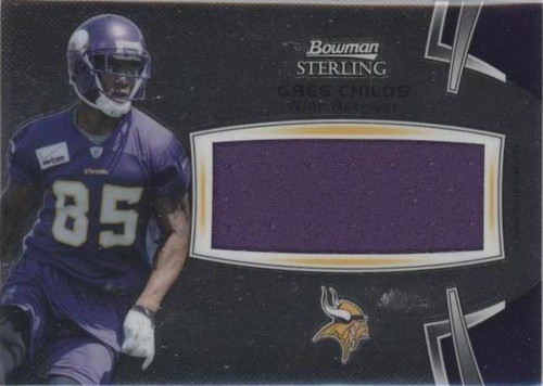 2012 Bowman Sterling Greg Childs #BSJRR-GC