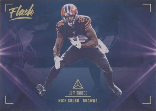 2020 Panini Luminance Nick Chubb #F7