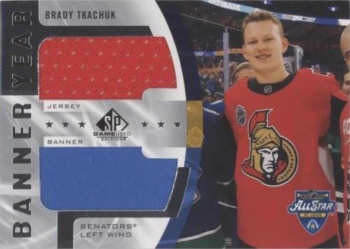 2020-21 Upper Deck SP Game Used - Brady Tkachuk #BYJ-BT
