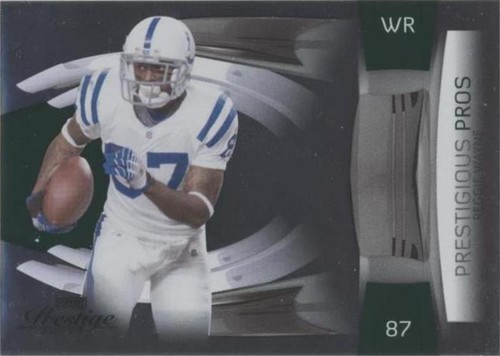 2009 Playoff Prestige Reggie Wayne #38