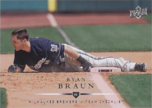 2008 Upper Deck - Ryan Braun #756
