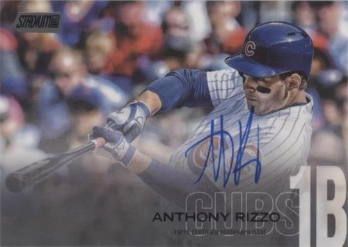 2018 Topps Stadium Club - Anthony Rizzo #SCA-AR