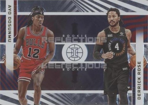 2021-22 Panini Illusions - Derrick Rose/Ayo Dosunmu #17