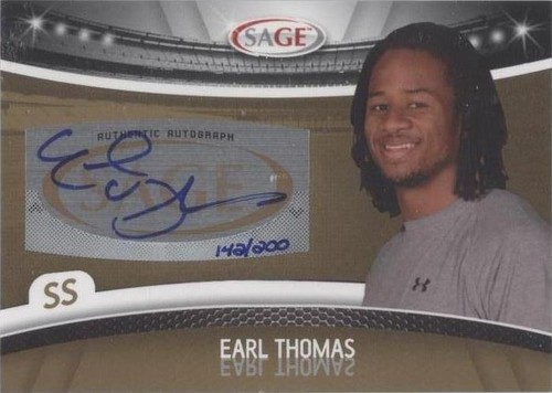 2010 Sage Earl Thomas III #A-49