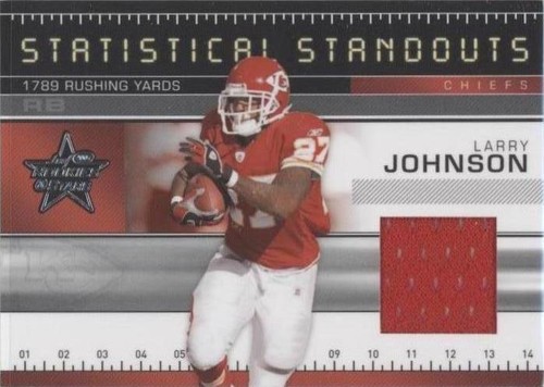 2007 Leaf Rookies & Stars Larry Johnson #SS-17