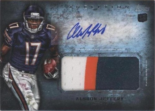 2012 Topps Inception Alshon Jeffery #AJP-AJ