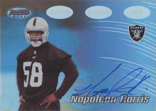 2002 Bowman's Best Napoleon Harris #156