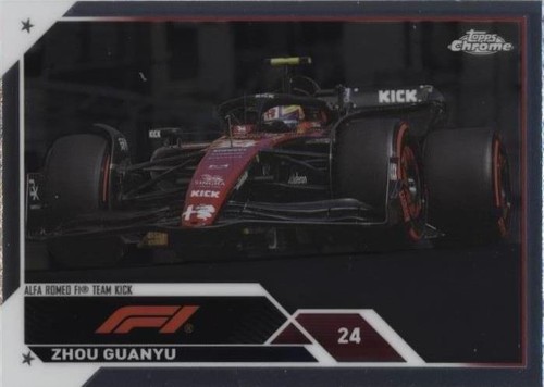 2023 Topps Chrome Formula 1 - Zhou Guanyu #60