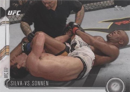2015 Topps UFC Chronicles - Anderson Silva Chael Sonnen #105