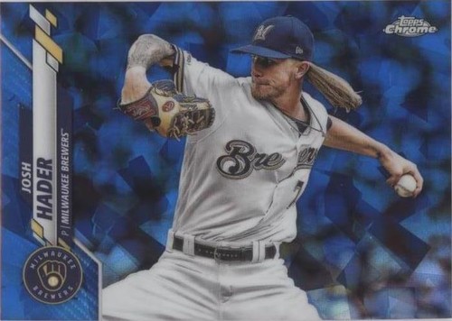 2020 Topps Chrome Sapphire Edition - Josh Hader #559